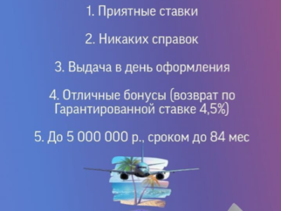 5 причин оформить кредит на Почте России